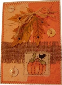 Group - Handmade Thanksgiving Day Card