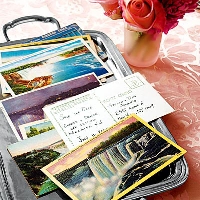 Tourist Postcard Swap