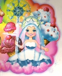 Candyland ATC #2: Queen Frostine