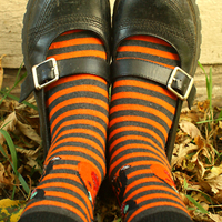 Ladies Halloween Sock Swap