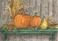 Autumn Theme ATC - PA Swappers Group