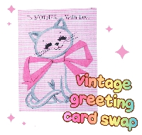 Vintage Greeting Card Swap