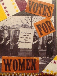 Incredible Women ATC: #4 Votes For Women