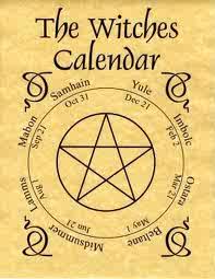 Witches Calendar