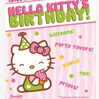 Hello Kitty's Birthday ATC
