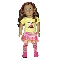 2012 Color My Doll - September - Yellow