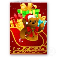 Christmascards for Teddy Bear Dreamers