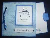 Handmade Christmas Card - December