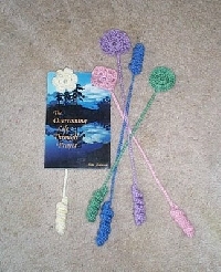 Quick Crocheted Book Thong