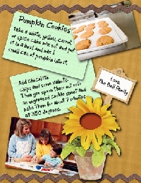 ~*~ New Member Recipe Page D