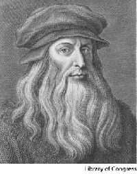 Famous painters ATC #1 Leonardo da Vinci *New Date