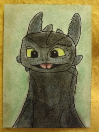 How to Train your Dragon-Toothless