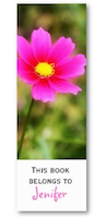 SS: Pretty Photo Bookmark Feb theme: flowers