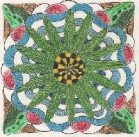 Mandala in a Square