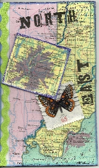 BC skinny card with a map