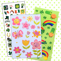 St. Patricks Day/Easter Sticker Sheet Swap