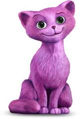 Happy Purple Kitty #2