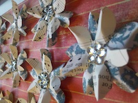 Handmade Paper Flower Swap