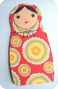 Matryoshka Paper Doll
