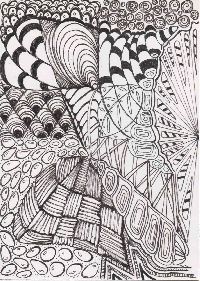 Zentangle by the Month May