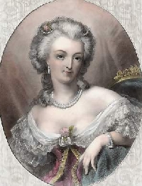 Vintage ATC: Marie Antoinette
