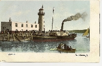 lighthouse postcard