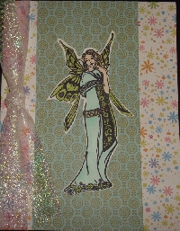 RSC: Fairy Stamped Card