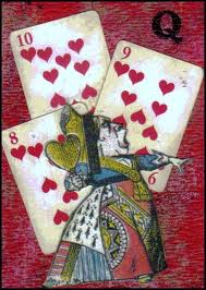 Alice In Wonderland ATCSeries #2 Queen of Hearts