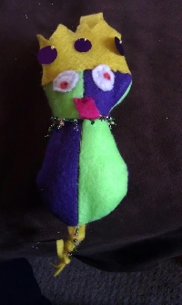 Color Themed Dotee Doll - Purple