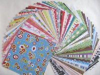 25 Small Papers for ATCs/Slambooks - USA