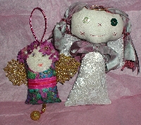 Handmade Angel Rag Doll 2012