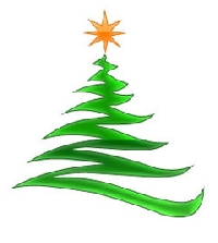 Shaped Christmas ATC Series - #2 Christmas Tree