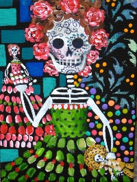 Day of the Dead ATC Swap