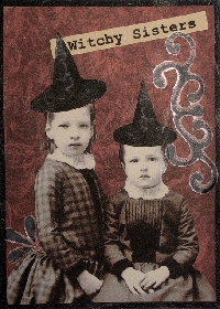 Halloween ATC #2--Witches