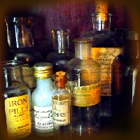 Cabinet of Curiosities - Medicine Bottle
