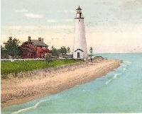 Lighthouse - USA Postcard swap