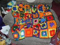 July Fireworks and Granny Squares