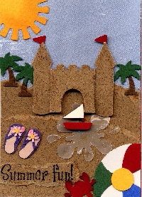 ATC of the Month- August- Summer Theme!