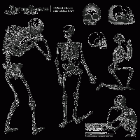 Halloween ATC #7--Skulls and/or Skeletons