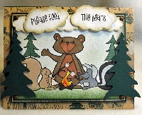 Lets go Camping!! Handmade Card