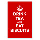 tea@biscuit 1 tote bag