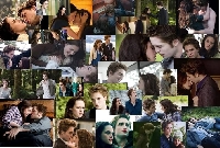 Twilight Collage Postcard