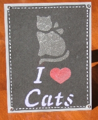 Cats!!!!!!  Handmade Cards