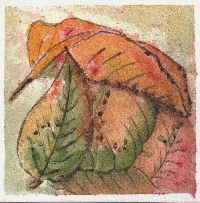 5x7 Watercolor Painting, Anything Autumn  Sept.
