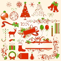 Christmas Holiday Labels