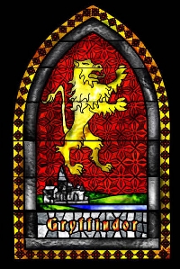 fave Gryffindor atc & lion mascot stuffie (plush)