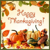 Happy Thanksgiving Day Card - Canada 
