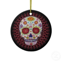 Day of the Dead Ornament swap