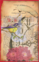 C+P Altered Book Page