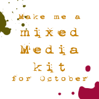Make me a mixed Media kit for October